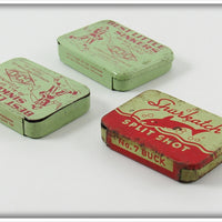 Horrocks Ibbotson & Shurkatch Split Shot Tin Lot Of Three