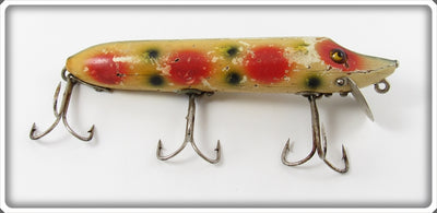 Vintage Heddon Strawberry Spotted Vamp Lure