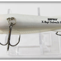 Rapala White X-Rap Subwalk 09