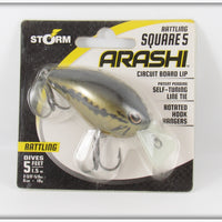 Storm Baby Bass Arashi Rattling Square 5 Lure On Card 