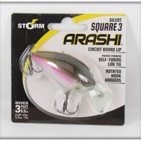 Storm Wakasagi Arashi Silent Square 3 Lure On Card 