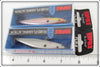 Rapala Purpledescent & Silver Flat Rap FLR-8 Pair In Boxes