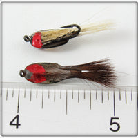 Millsite Lur All Black/White & Black/Silver Trout Beetle Bug Pair