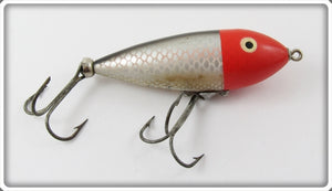 Vintage Heddon Red Head Shiner Baby Zara Lure 365 PRH