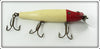 Vintage Creek Chub Red Head White Snook Pikie Lure