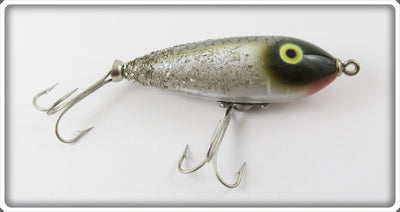 Vintage Heddon Silver Flitter Baby Zara Lure 365 SS