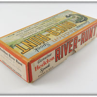 Heddon Shiner Scale Jointed River Runt Empty Box