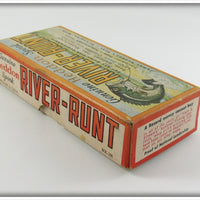 Heddon Shiner Scale Jointed River Runt Empty Box