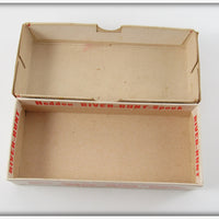 Heddon Shiner Scale Jointed River Runt Empty Box