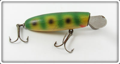 Vintage Makinen Frog Spot Waddle Bug Lure