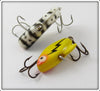 Heddon Coachdog & Yellow Sonic Pair