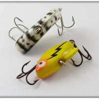 Heddon Coachdog & Yellow Sonic Pair