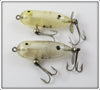 Heddon Clear Tiny Torpedo Pair