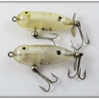 Heddon Clear Tiny Torpedo Pair