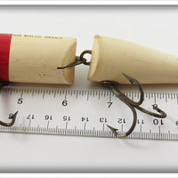 Creek Chub Red & White Jointed Husky Pikie