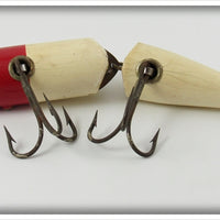 Creek Chub Red & White Jointed Husky Pikie