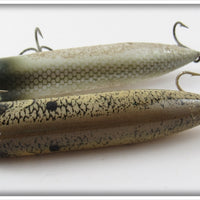 Heddon Silver Flitter & G Finish Zara Puppy Pair