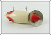 Heddon Red & White Baby Crab Wiggler