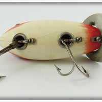 Heddon Red & White Baby Crab Wiggler