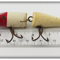 Creek Chub Red & White Jointed Snook Pikie