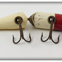 Creek Chub Red & White Jointed Snook Pikie