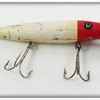 Vintage Shur Strike Red & White Pikie Lure