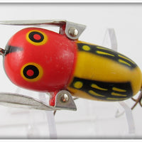 Heddon Yellow Red Head Tiny Crazy Crawler