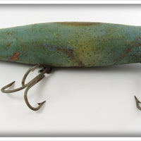 Vintage Stan Gibbs Blue Swimmer Lure