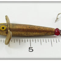 Unknown Brass Devon Phantom Minnow Type
