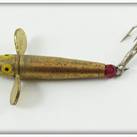 Unknown Brass Devon Phantom Minnow Type