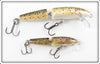 Rapala Natural Brown Trout Jointed Minnow Lure Pair