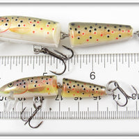 Rapala Natural Brown Trout Jointed Minnow Pair