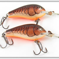 Rapala Natural Crawdad Fat Rap Lure Pair