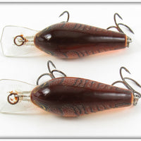 Rapala Natural Crawdad Fat Rap Pair