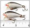 Rapala Silver/Black Mini Fat Rap FR-3 Pair