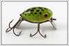 Vintage Fred Arbogast Frog Spot Hula Dancer Lure 