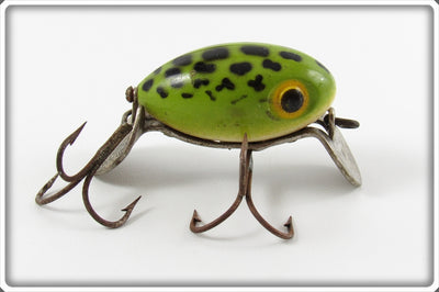 Vintage Fred Arbogast Frog Spot Hula Dancer Lure 