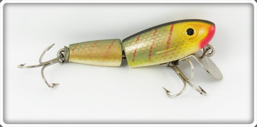Vintage Wright & McGill Perch Miracle Minnow Lure