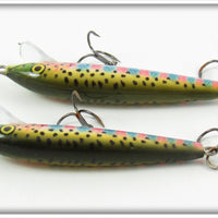 Rapala Natural Rainbow Trout Floating Minnow Pair