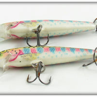 Rapala Natural Rainbow Trout Floating Minnow Pair