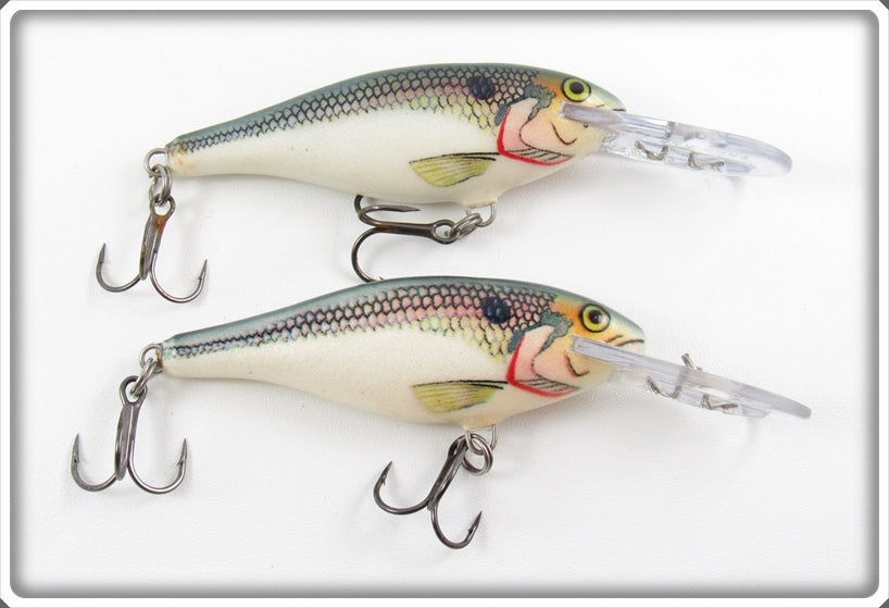 Rapala Shad Finish Shad Rap SR-7 Lure Pair 