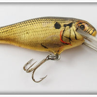 Vintage Bagley Gold Chrome Shad Bass 'N Shad Lure