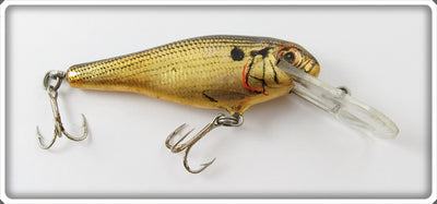 Vintage Bagley Gold Chrome Shad Bass 'N Shad Lure