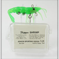 Jenson Sporting Goods Signal Green Flipper Shrimp Lure In Box