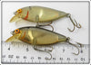 Bomber Silver Scale Speed Shad Pair