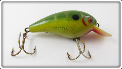 Vintage Cordell Green & Yellow Big O Lure