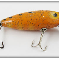 Poe's Orange & Black With Sparkles Nervous Miracle Lure