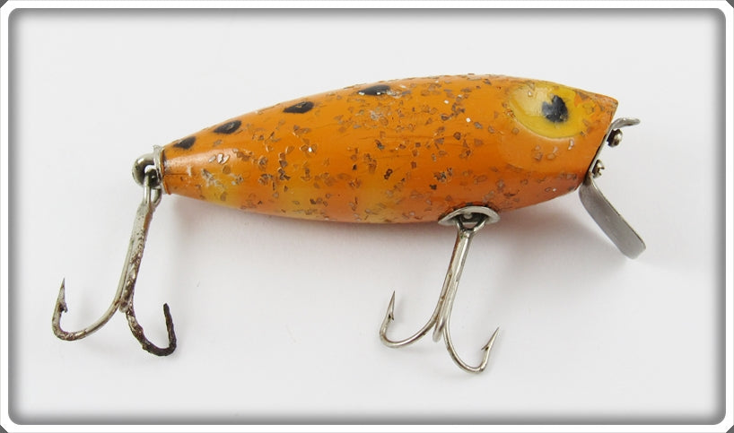 Poe's Orange & Black With Sparkles Nervous Miracle Lure