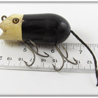 Shur Strike Black White Head Mouse