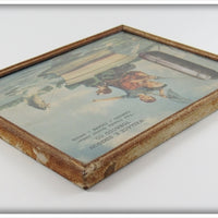 Wallace E Simpson Tobacco Co Fishing Thermometer